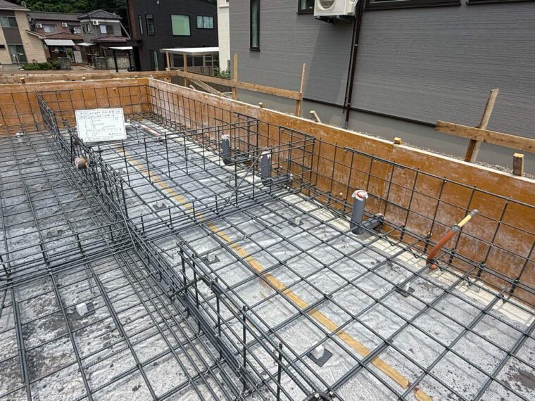 長岡市のK様邸　基礎工事開始！基礎検査完了しました！